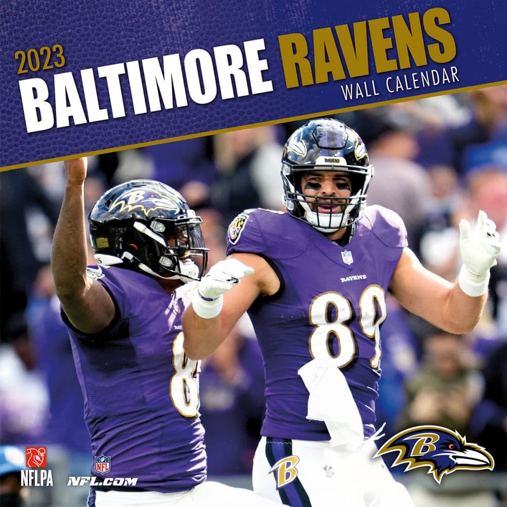 NFL Baltimore Ravens 2023 Wall Calendar by Turner Licensing Calendars