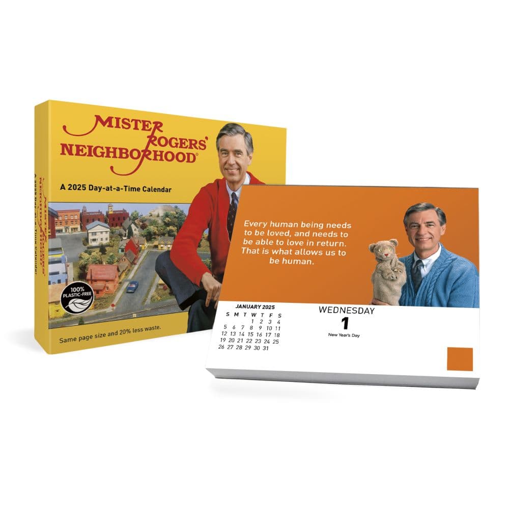 Mister Rogers 2025 Desk Calendar Calendars com Mister Rogers 2025 Desk Calendar Calendars com