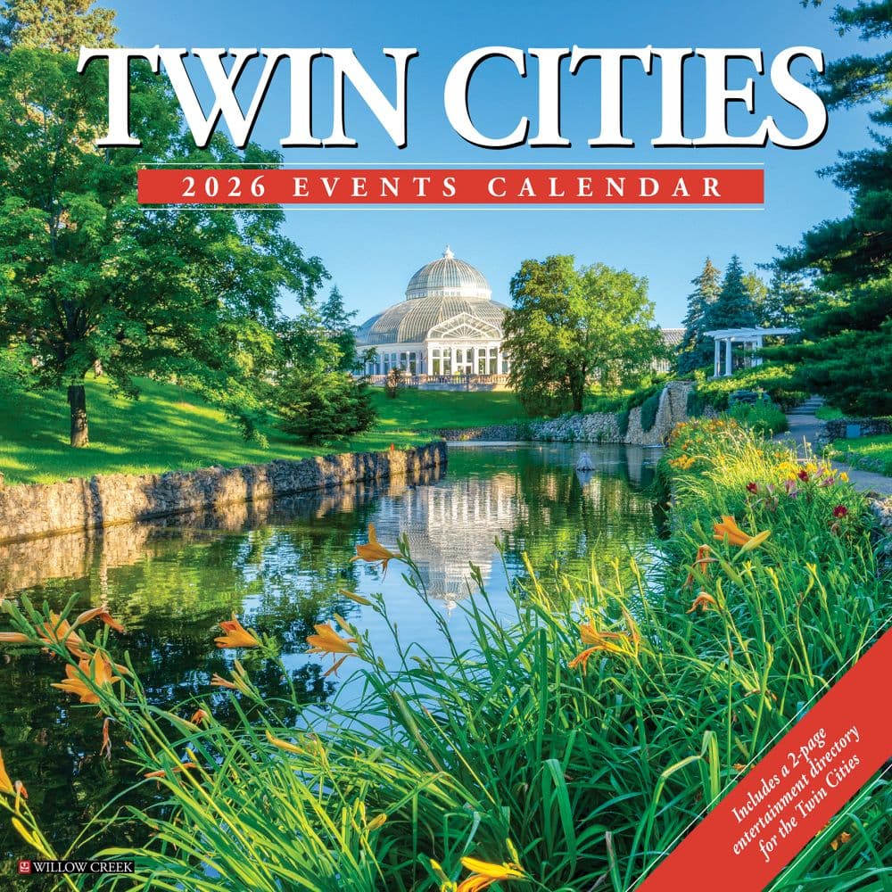 Twin Cities Events 2026 Wall Calendar Main Image