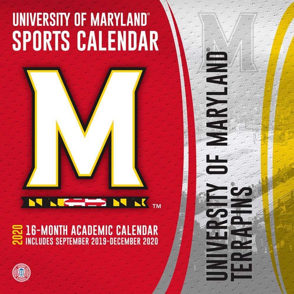 Maryland Terrapins Wall Calendar Calendars Com