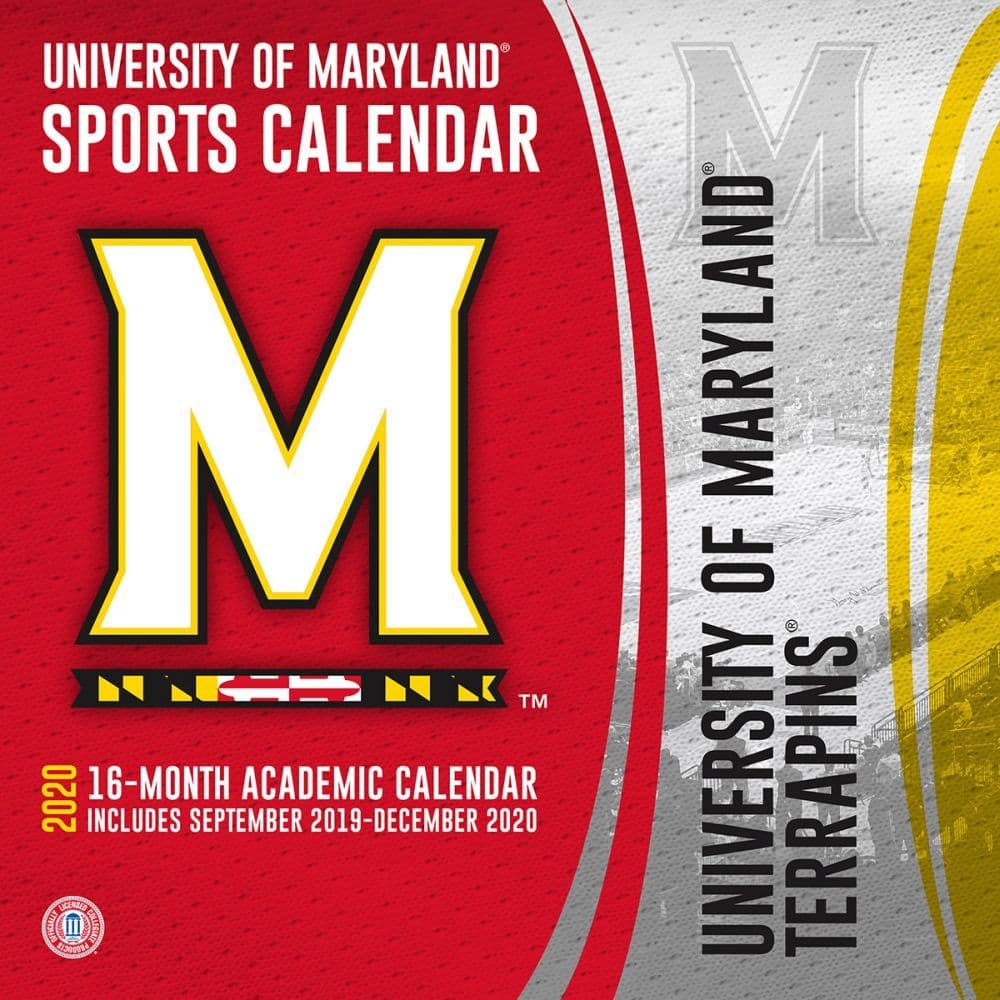 Umd Fall 2023 Calendar Maryland Terrapins Wall Calendar - Calendars.com