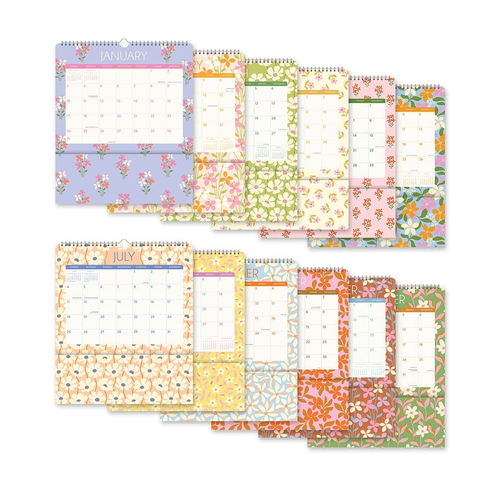 Secret Garden Pockets Plus 2027 Wall Calendar Third Alternate Image