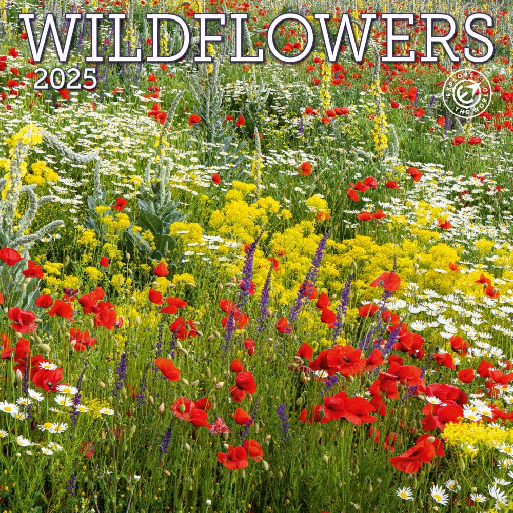 Wildflowers 2025 Wall Calendar