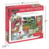 image Snowman Winter Garden 1000 Piece Puzzle Fourth Alternate Image