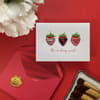 image Handmade Dipped Berries Valentine's Day Card