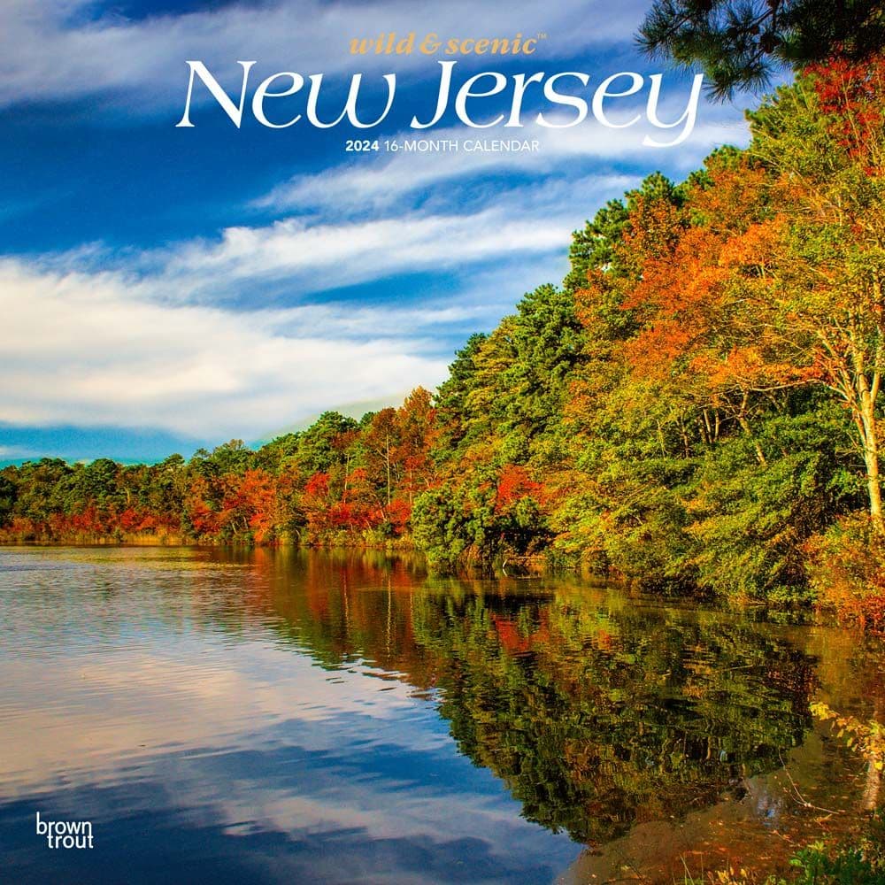 New Jersey Wild and Scenic 2024 Wall Calendar Main Product Image width=&quot;1000&quot; height=&quot;1000&quot;