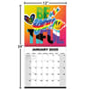 image Positive Vibes 2025 Wall Calendar