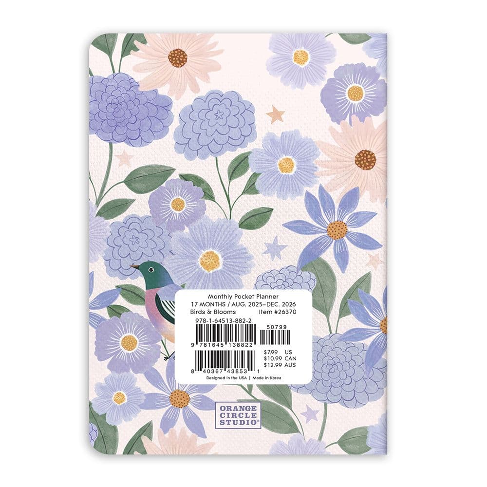 Birds and Blooms Monthly Pocket 2026 Planner First Alternate Image