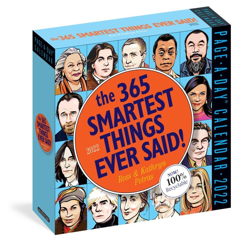The 365 Smartest Things Ever Said 2022 Page-A-Day Calendar