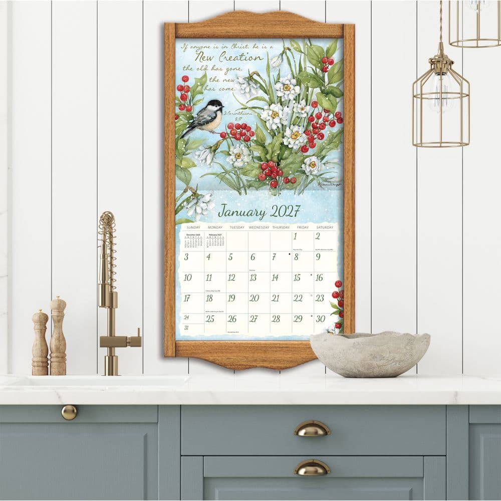Nature's Grace 2027 Wall Calendar by Susan Winget Sixth Alternate Image