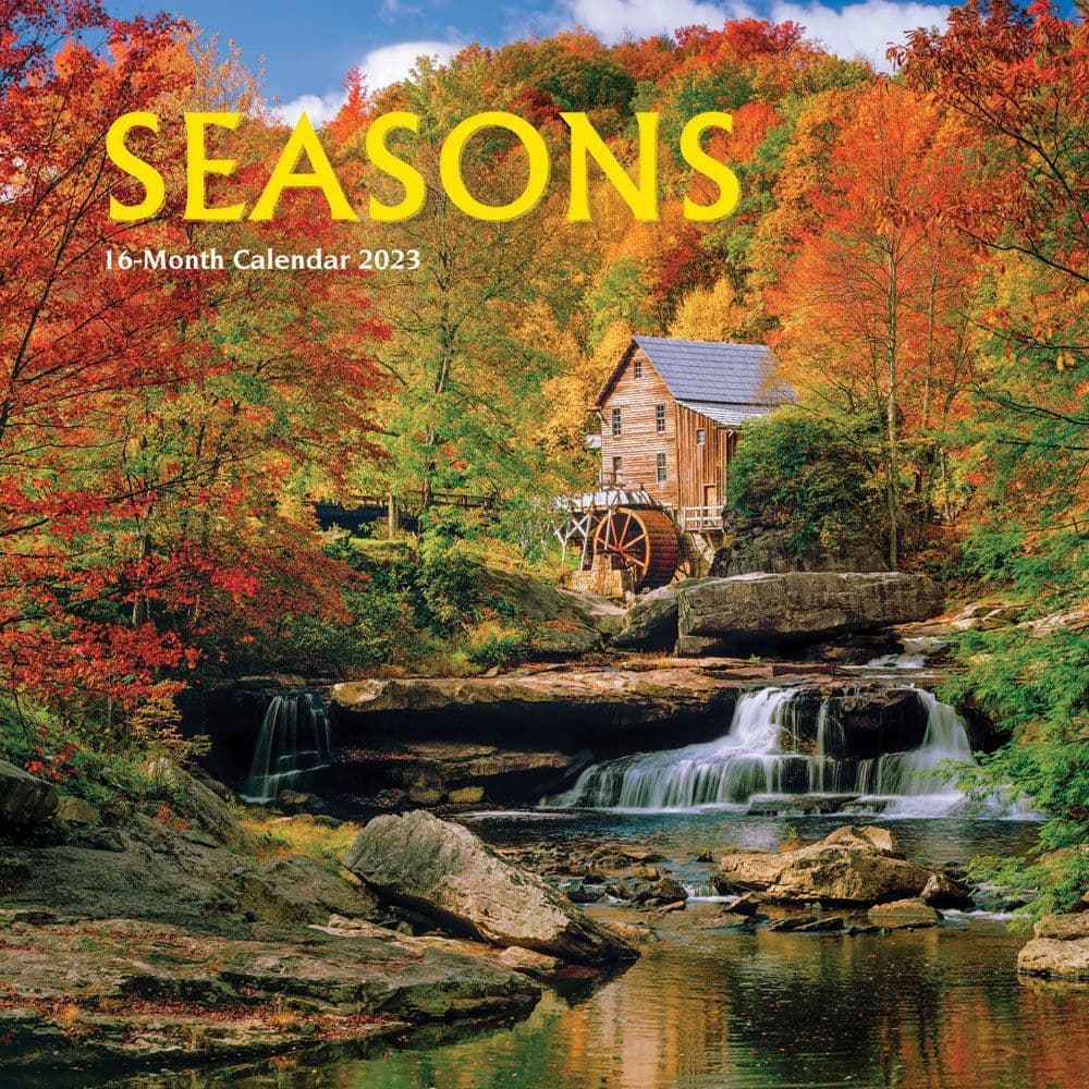 2023 Calendar Seasons Seasons 2023 Wall Calendar Calendars Com