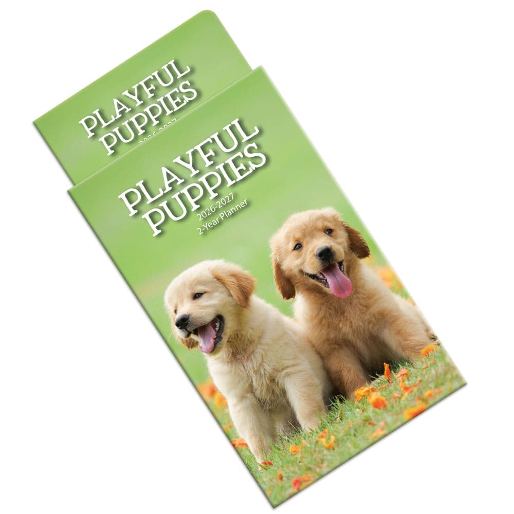 Playful Puppies 2 Year 2026 Pocket Planner_ALT5