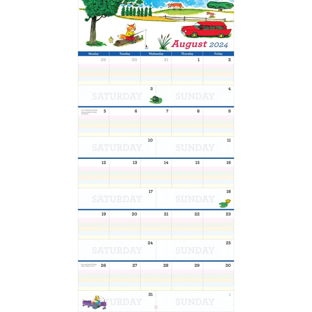 Richard Scarrys Big Busy Family 2024 Wall Calendar First Alternate Image width=&quot;1000&quot; height=&quot;1000&quot;