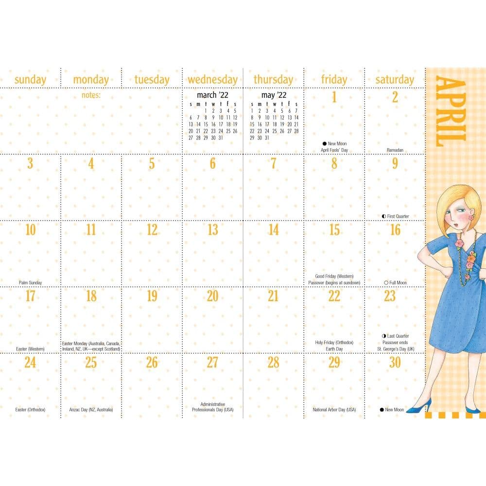Mary Engelbreits 2022 Monthly Pocket Planner Calendar - Calendars.com