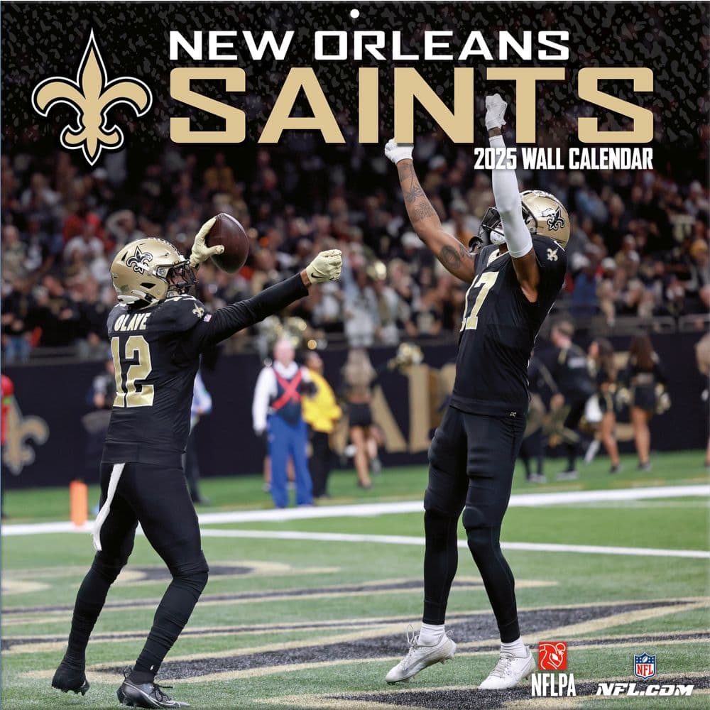 New Orleans Saints Calendar 2025