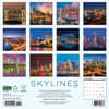 image Skylines 2025 Wall Calendar Alt1