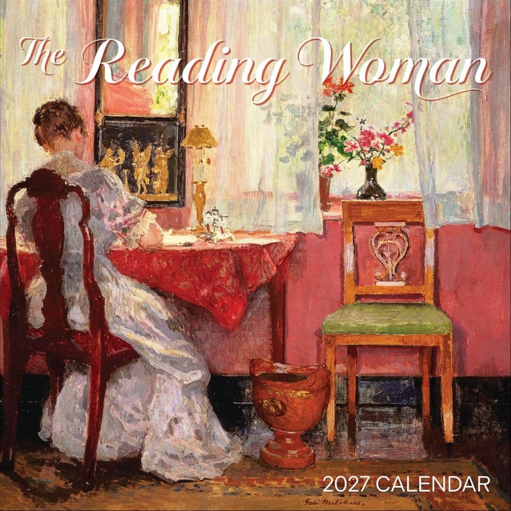 image Reading Woman 2027 Wall Calendar Main Product Image
