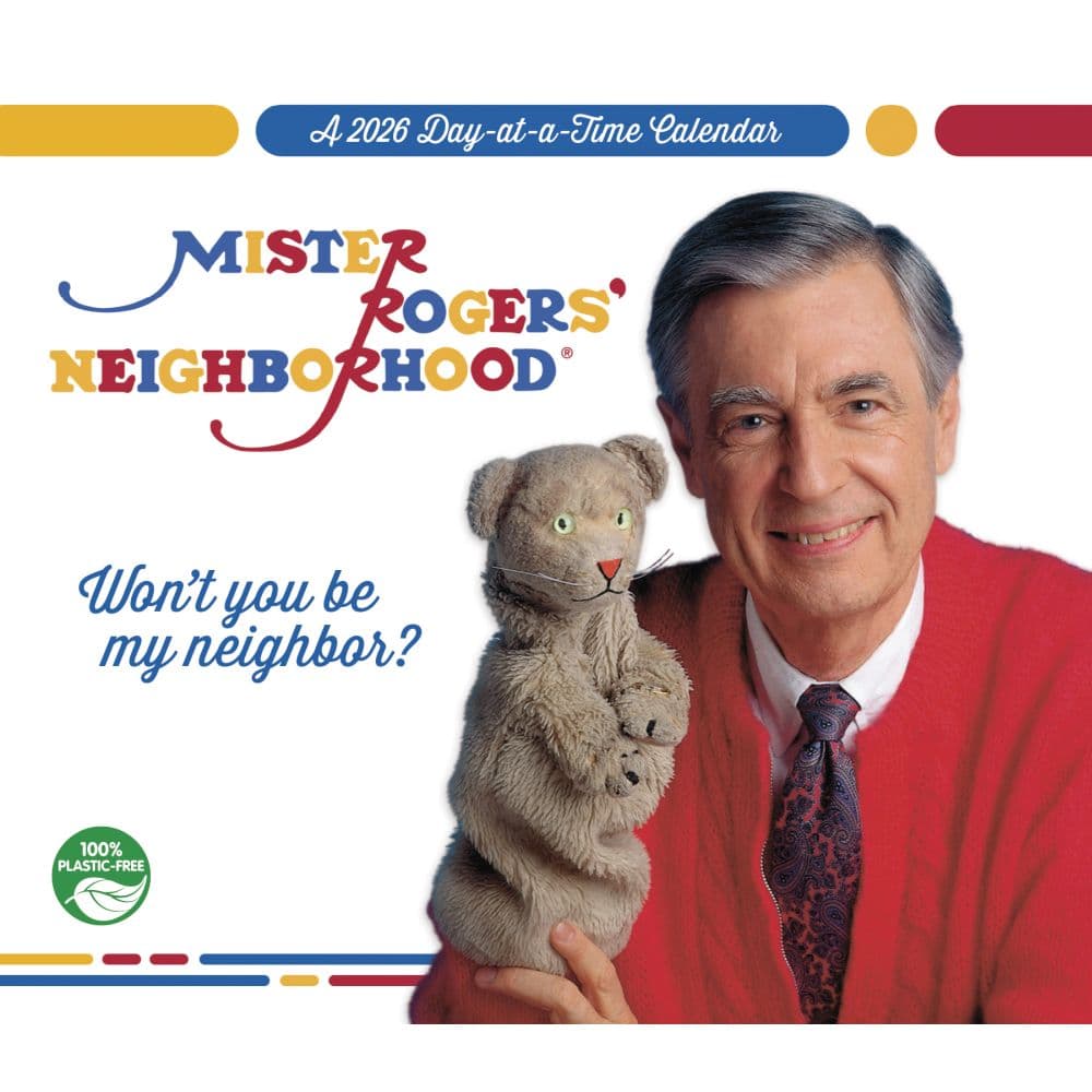 Mister Rogers 2026 Desk Calendar Main Product Image