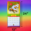 image Tiny Headed Kingdom 2024 Wall Calendar Size