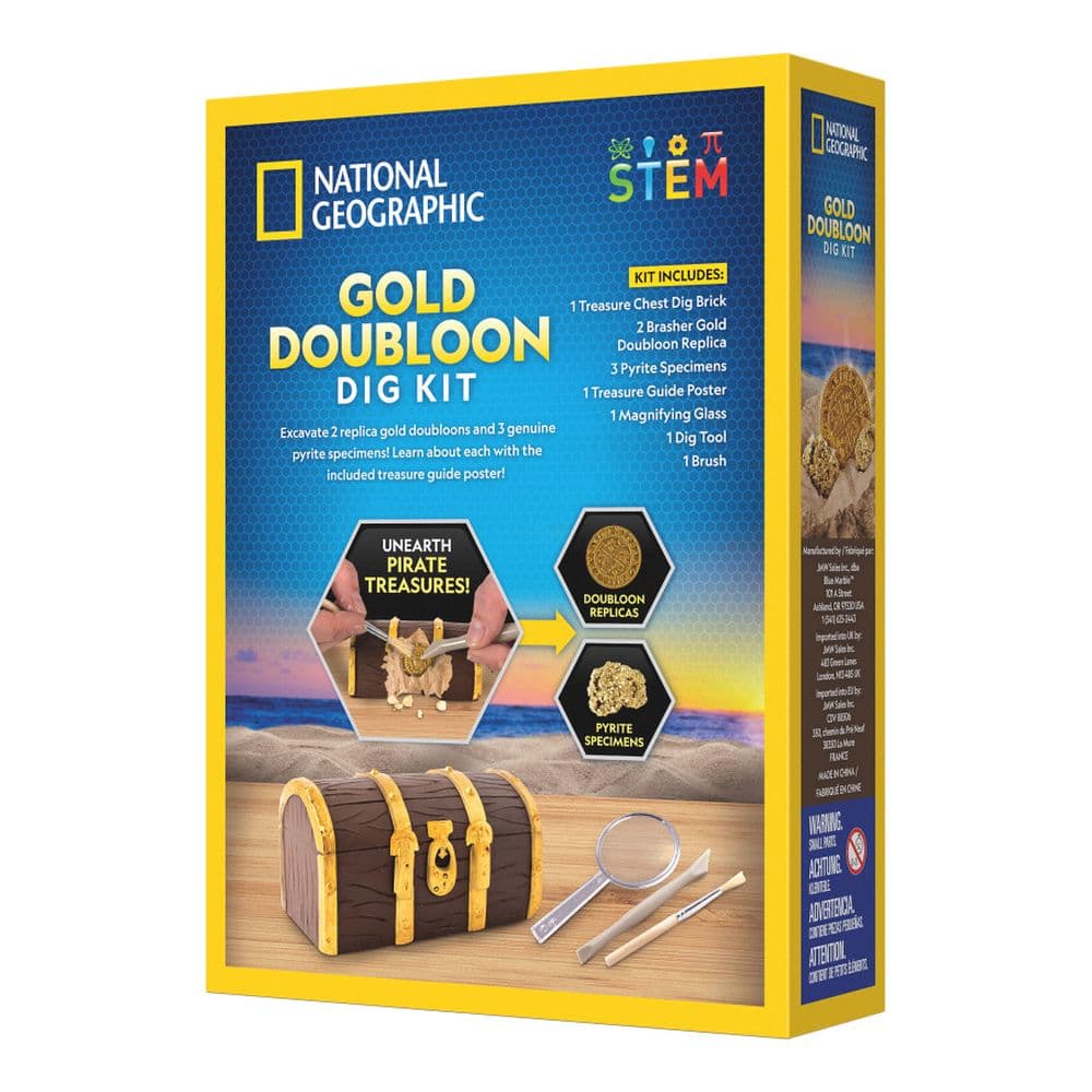 National Geographic Gold Doubloon Dig Kit Second Alternate Image