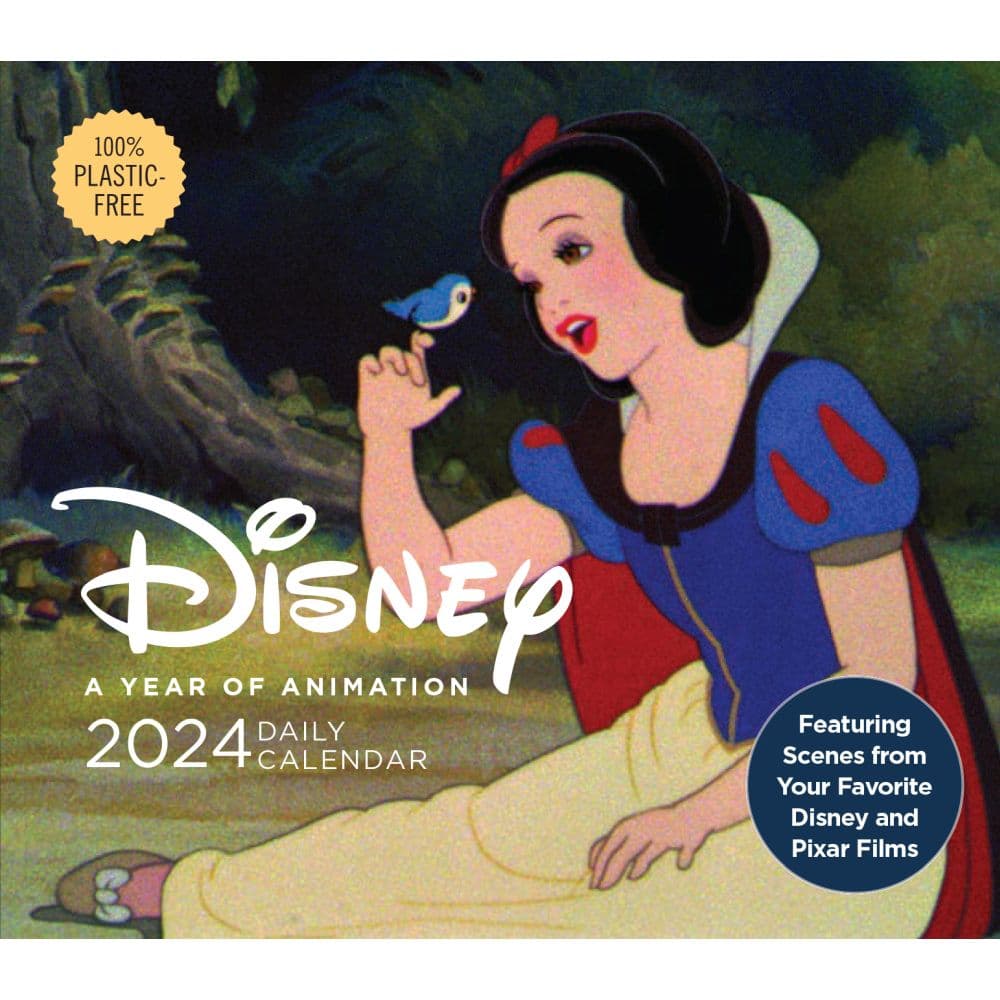 Disney A Year of Animation 2024 Desk Calendar