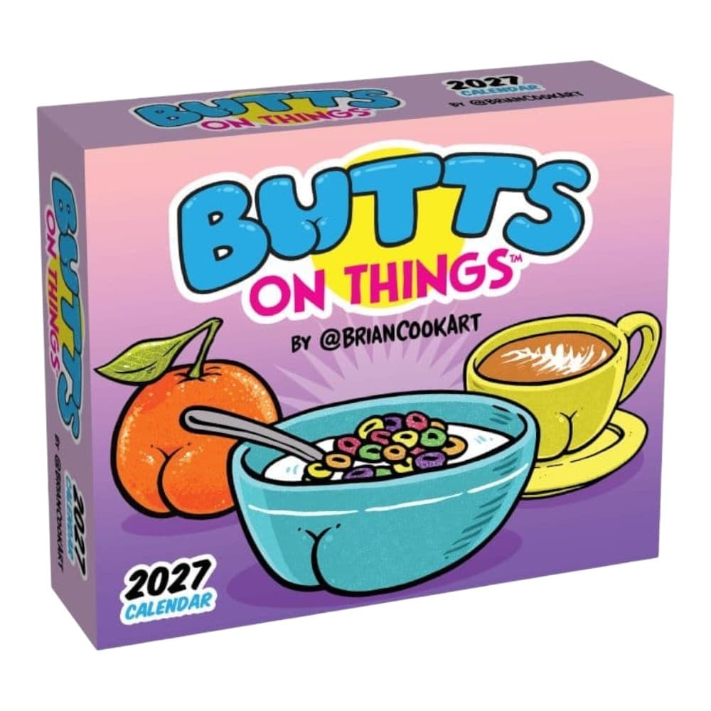 image Butts on Things 2027 Desk Calendar Main Product Image