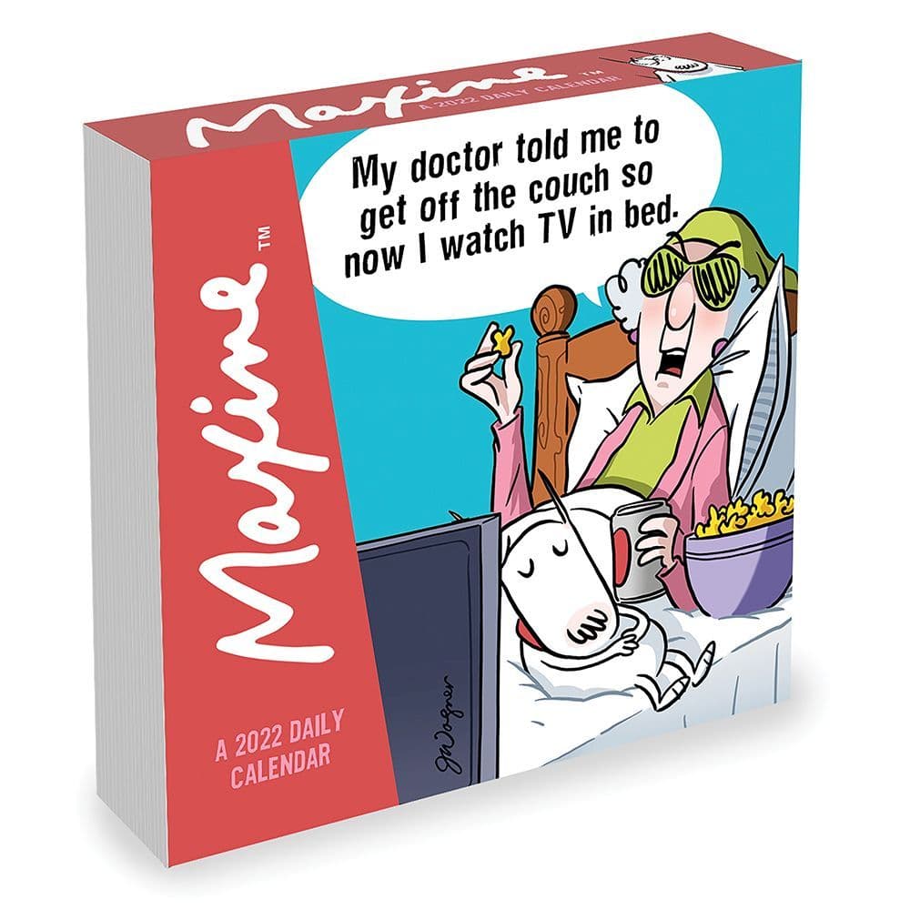 Maxine 2022 Daily Desk Calendar - Calendars.com