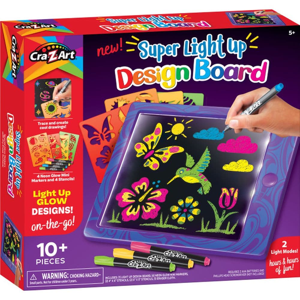 CraZ Art Super Light Up Doodle Board Main Product Image