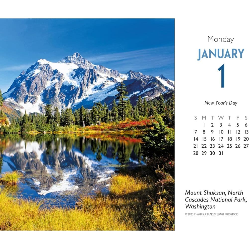 Americas National Parks 2024 Desk Calendar First Alternate Image width=&quot;1000&quot; height=&quot;1000&quot;