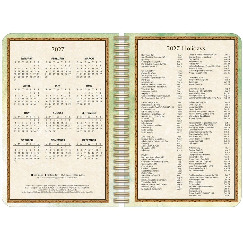 Bountiful Blessings 2027 Spiral Planner by Susan Winget First Alternate Image