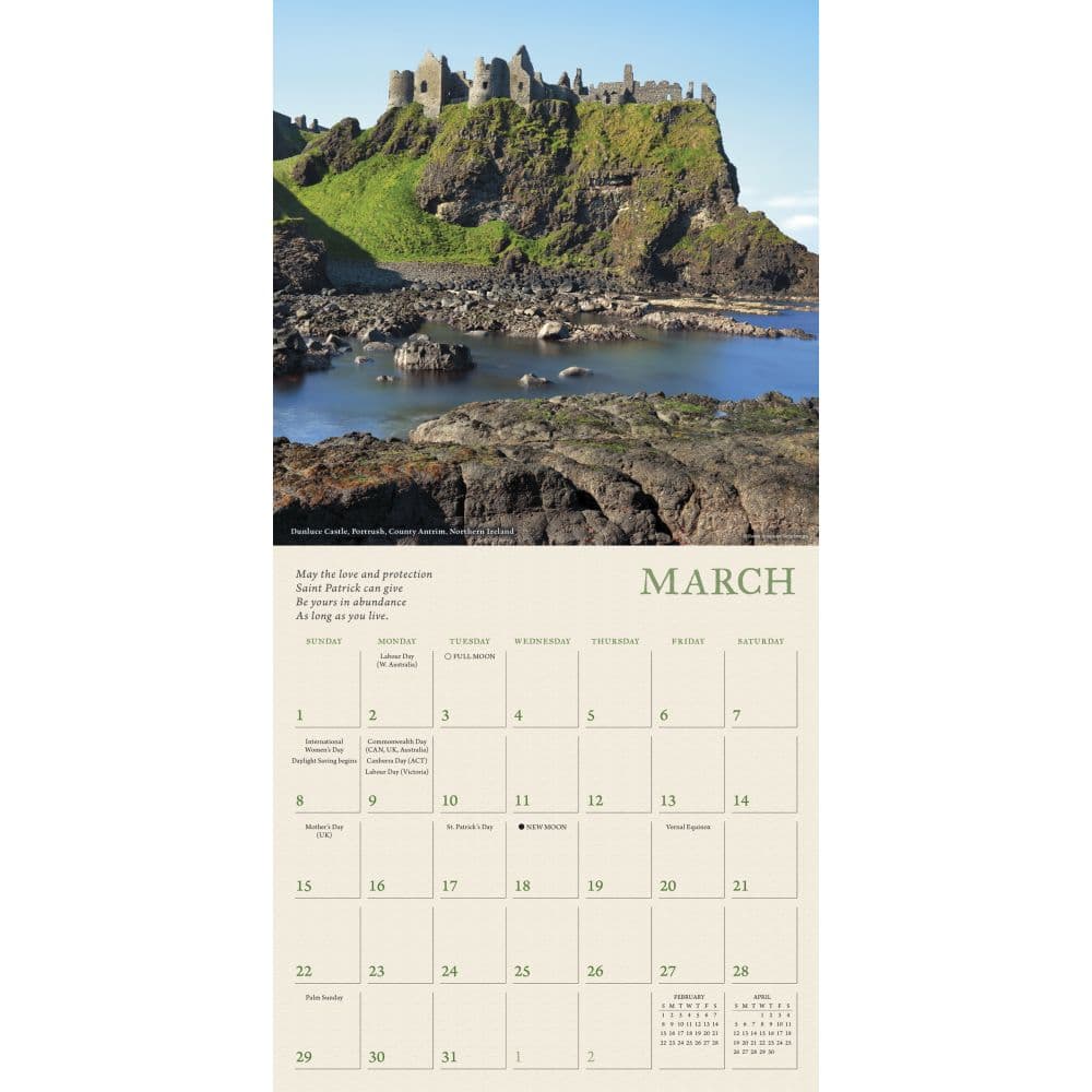 Ireland Spirit of 2026 Wall Calendar Second Alternate Image
