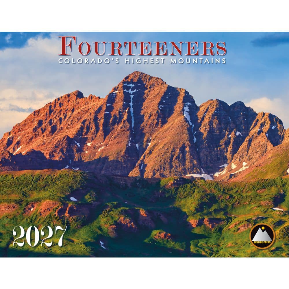 Colorado Fourteeners 2027 Wall Calendar Main Product Image