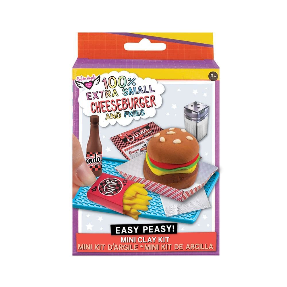 Extra Small Burger/Fries Mini Clay Kit Main Image