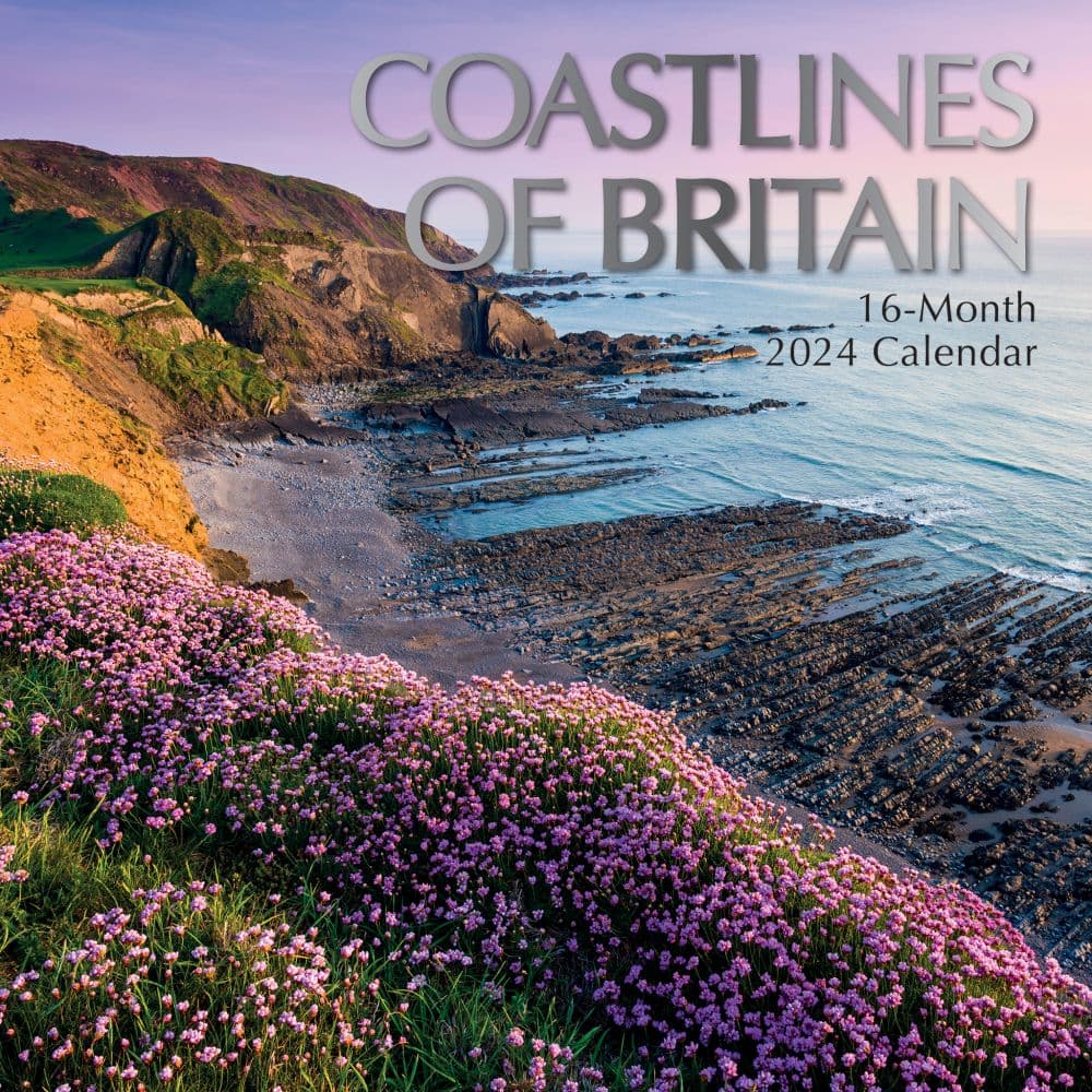 Coastlines of Britain 2024 Wall Calendar Main Product Image width=&quot;1000&quot; height=&quot;1000&quot;