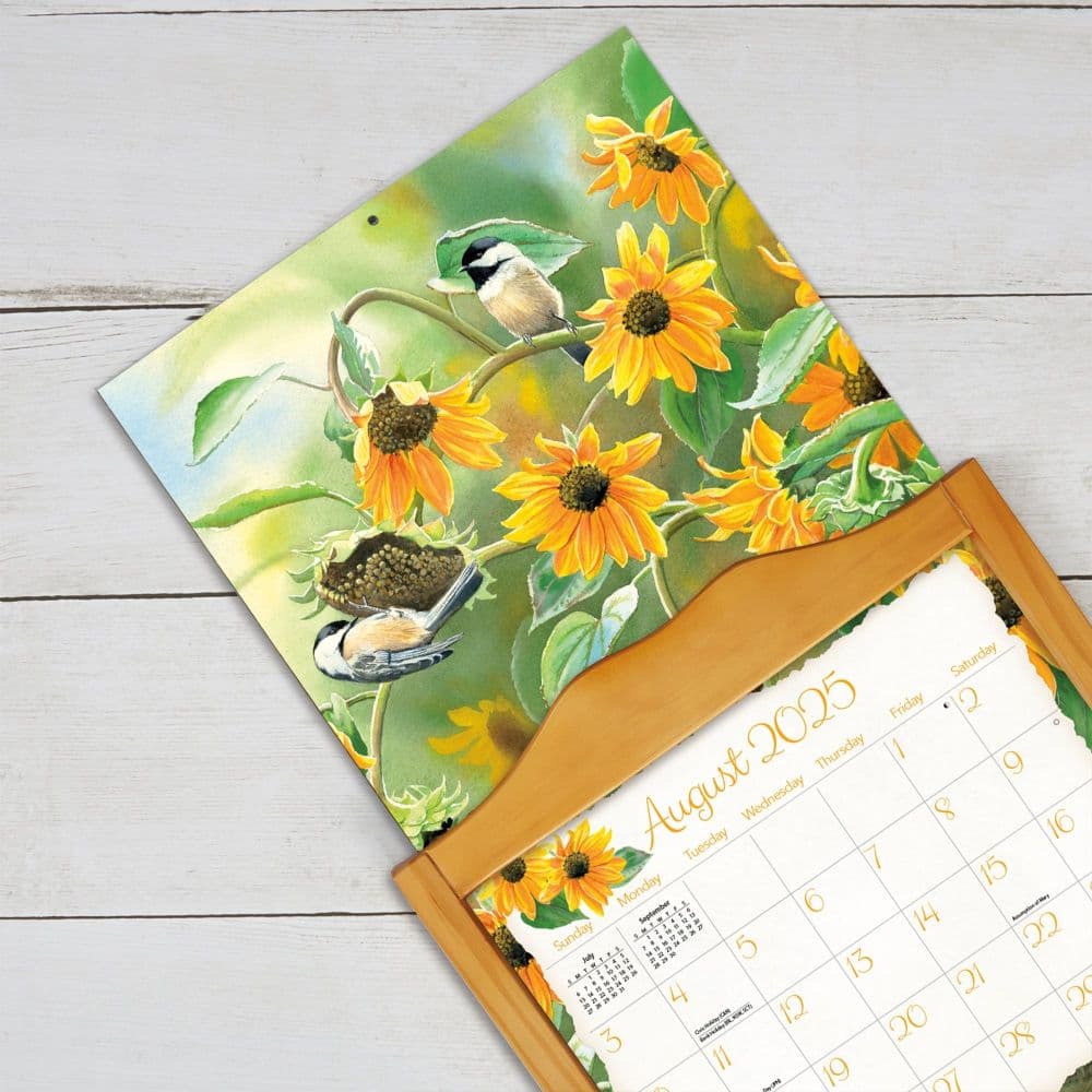 Songbirds by Susan Bourdet 2025 Wall Calendar Fifth Alternate Image width=&quot;1000&quot; height=&quot;1000&quot;