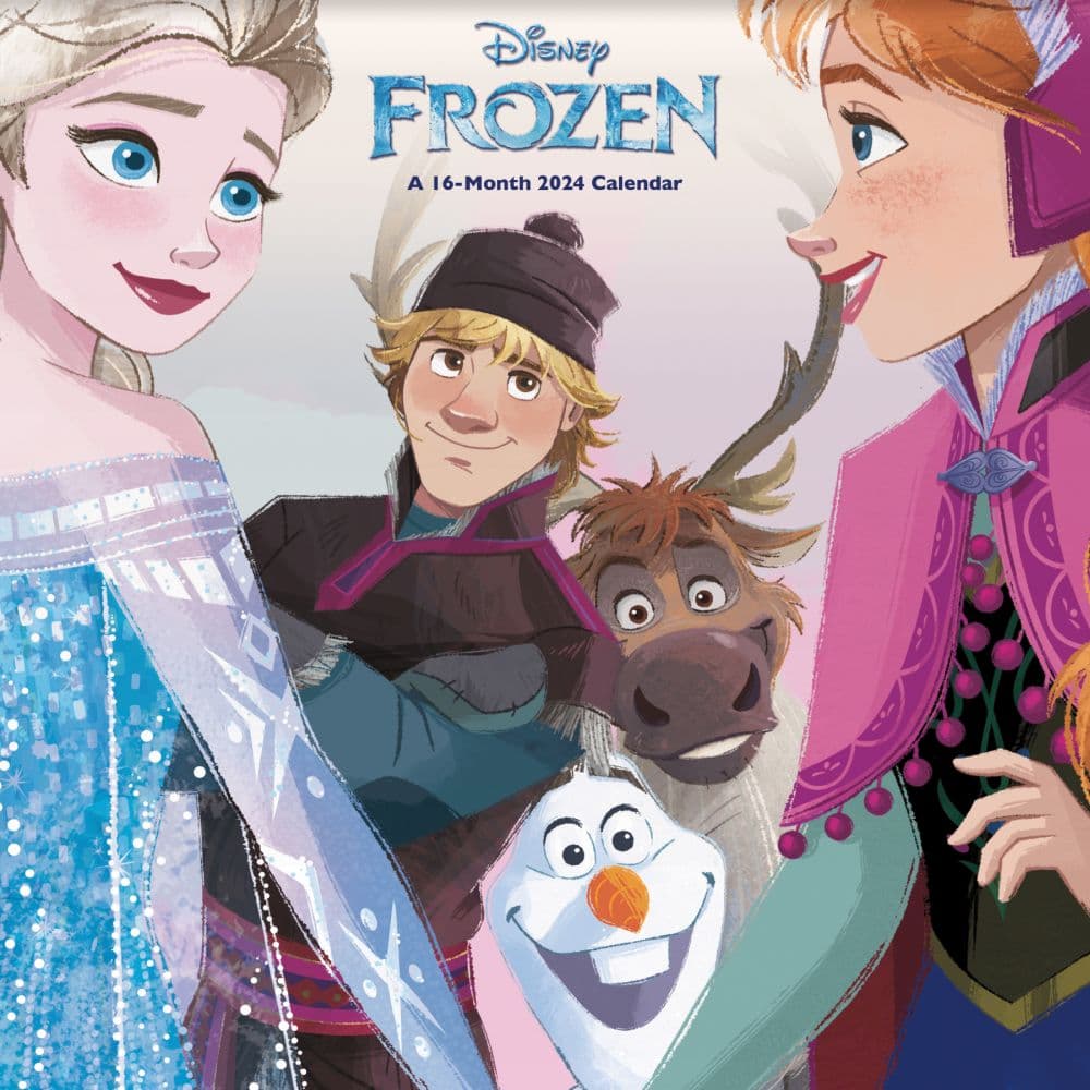 Disney Frozen 2024 Wall Calendar Main Image