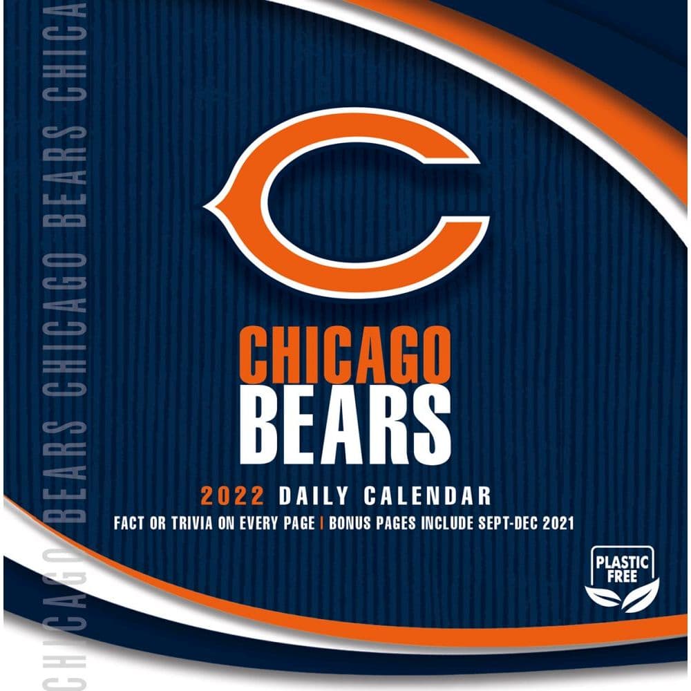 Nfl Chicago Bears 2022 Desk Calendar - Calendars.com