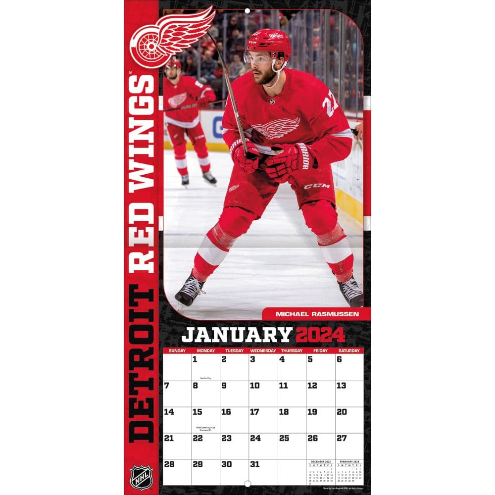 Detroit Red Wings 2024 Wall Calendar Second Alternate Image width=&quot;1000&quot; height=&quot;1000&quot;