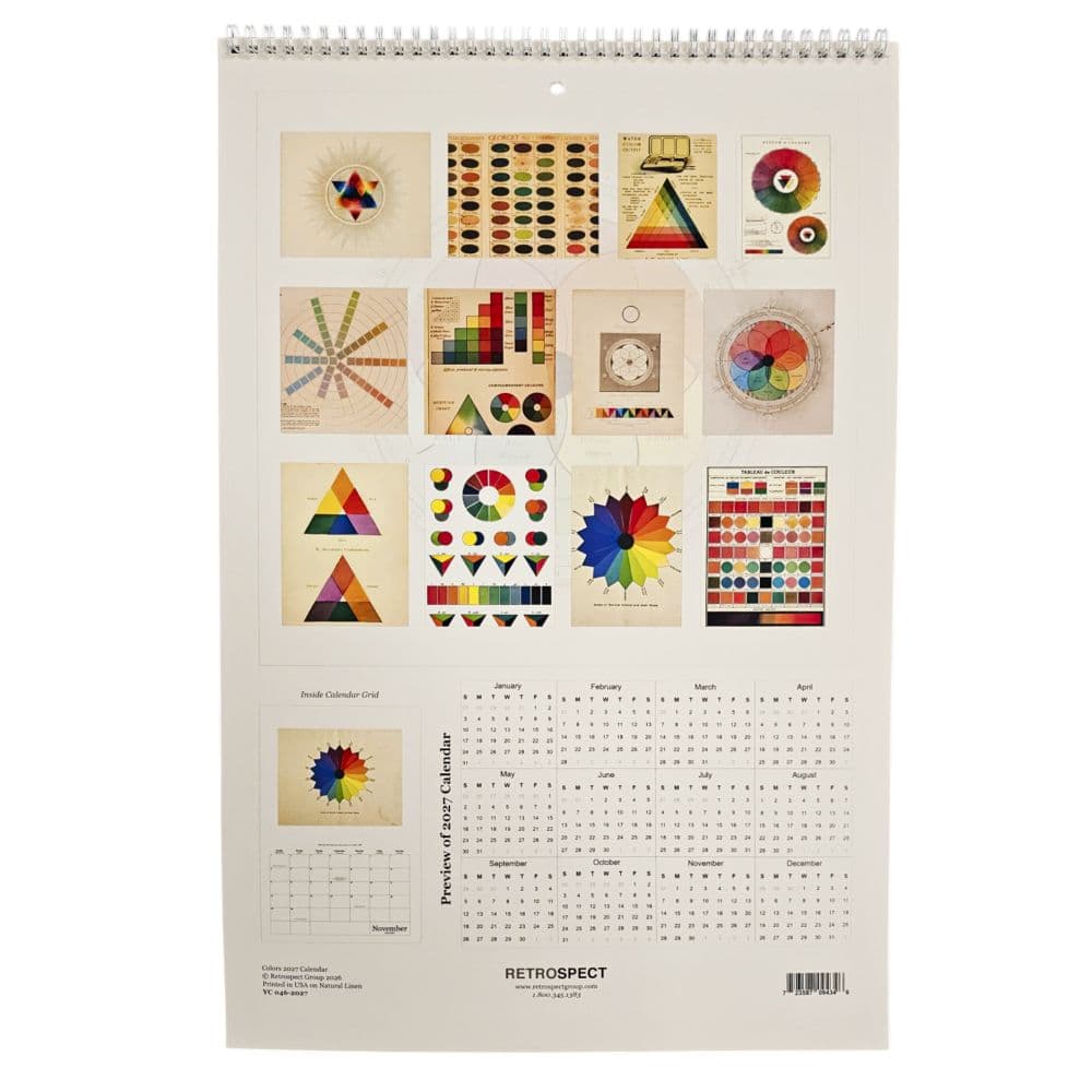 Colors Poster 2027 Wall Calendar First Alternate Image
