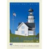 image New England Lighthouses Poster 2025 Wall Calendar