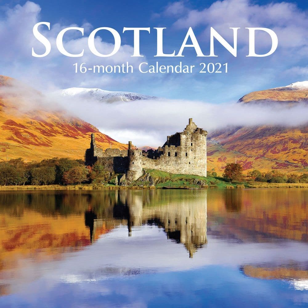 2021 Scotland Wall Calendar