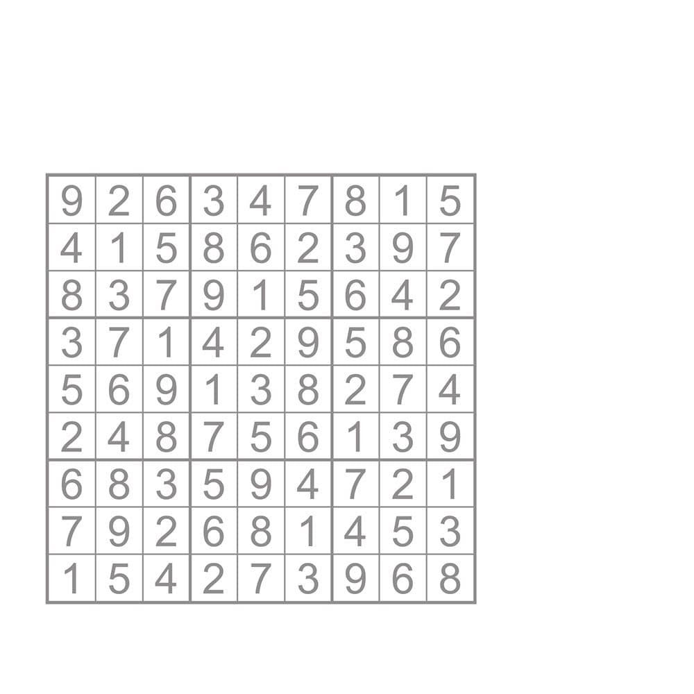 Sudoku 2027 Desk Calendar Third Alternate Image