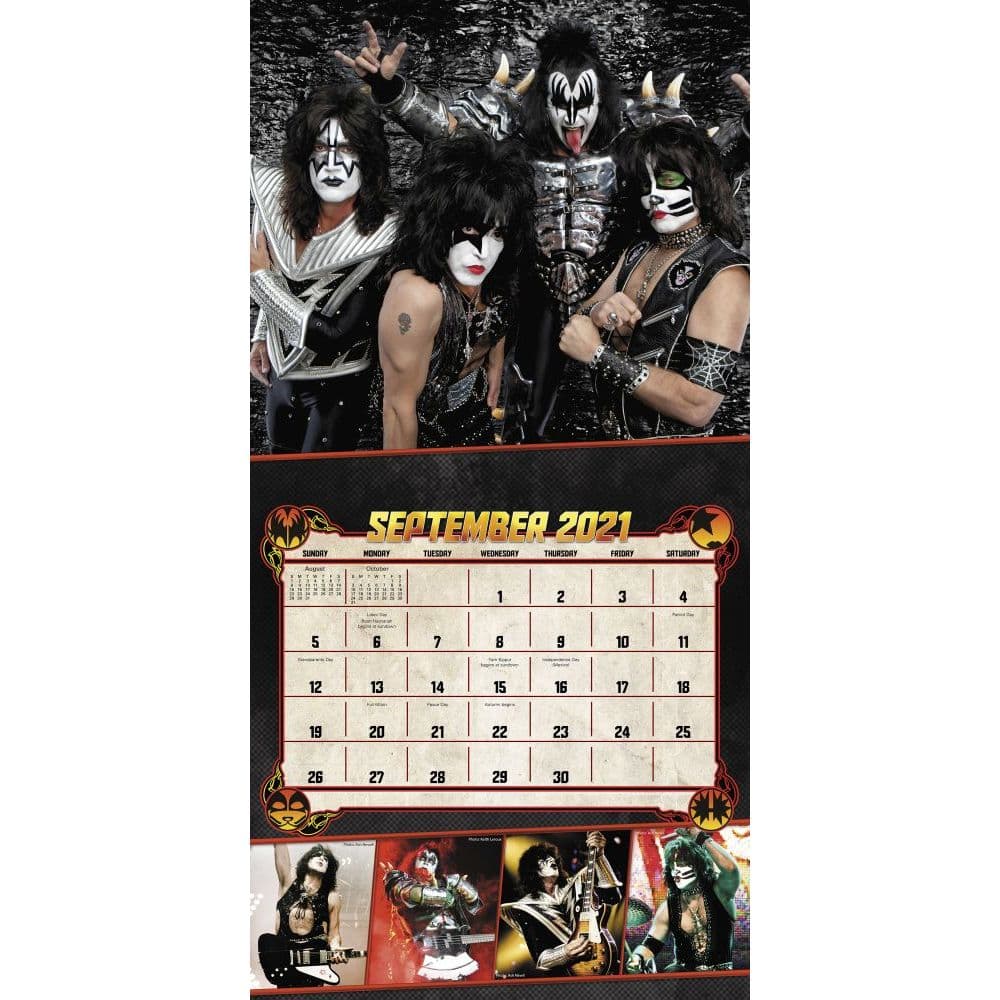 Kiss Wall Calendar