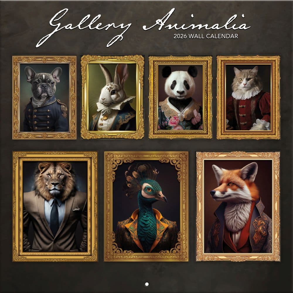 Gallery Animalia 2026 Wall Calendar_Main Image