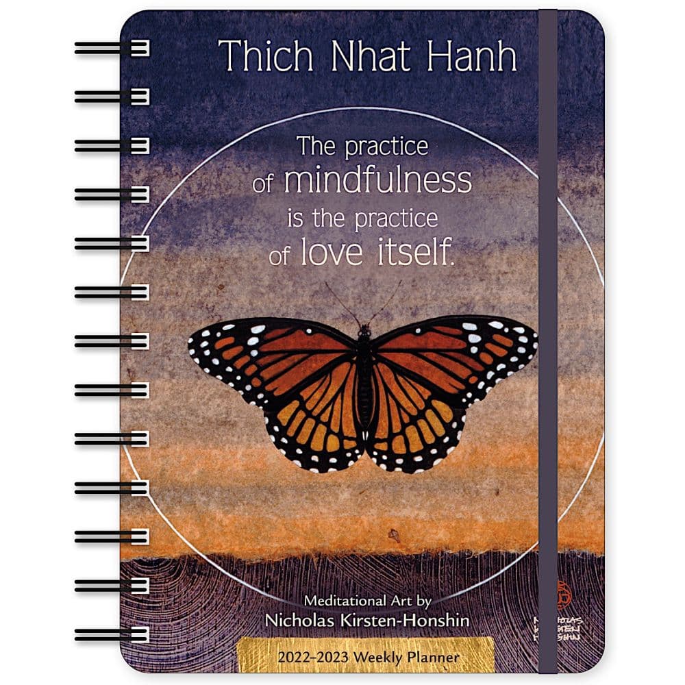 Amber Lotus Thich Nhat Hanh 2022-2023 Weekly Planner