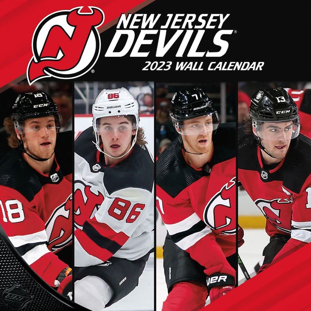 NHL New Jersey Devils 2023 Wall Calendar 1250787131 - Hockey - Wall Calendars