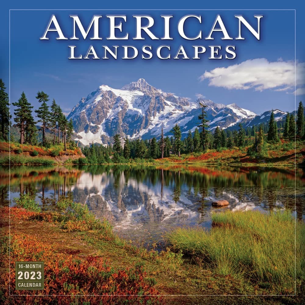 Sellers Publishing American Landscape 2023 Wall Calendar