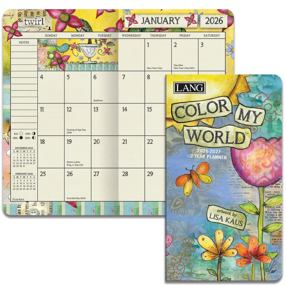 Color My World 2 Year 2026 Pocket Planner_ALT2
