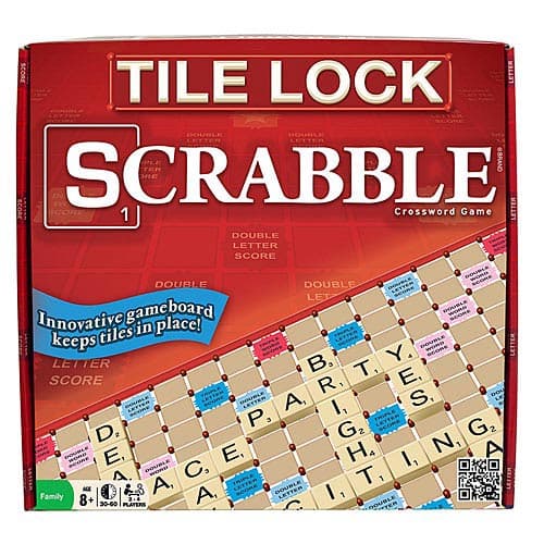 Scrabble Tile Lock Board Game Main Image
