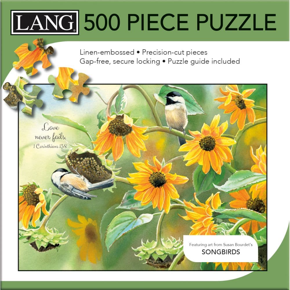 image Songbirds 500 Piece Puzzle by Susan Bourdet
